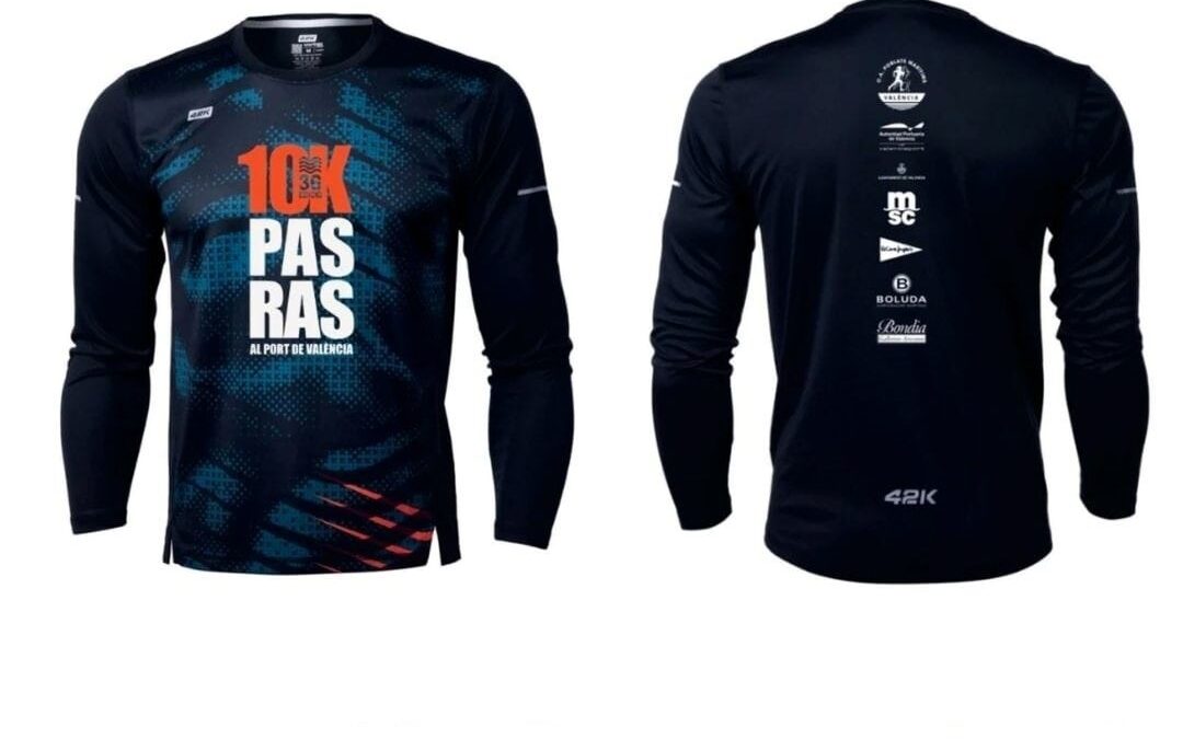 Camiseta oficial 36º Edición Pas Ras al Port de Valencia